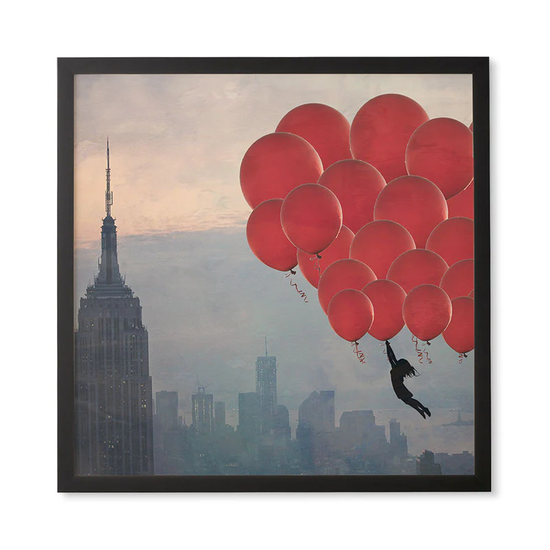 20 X 20 Black Frame